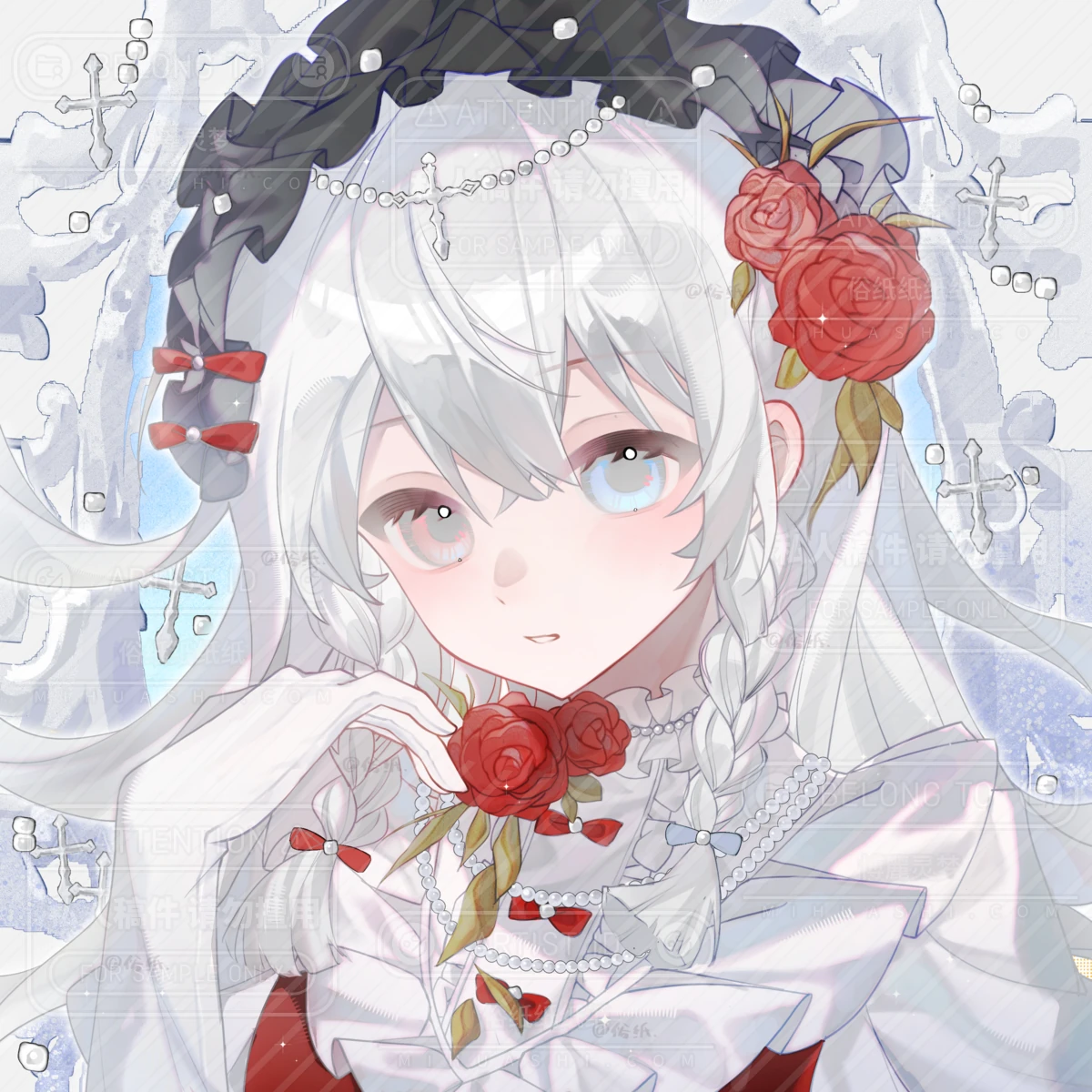 近期人物插画 · 04，完整画面