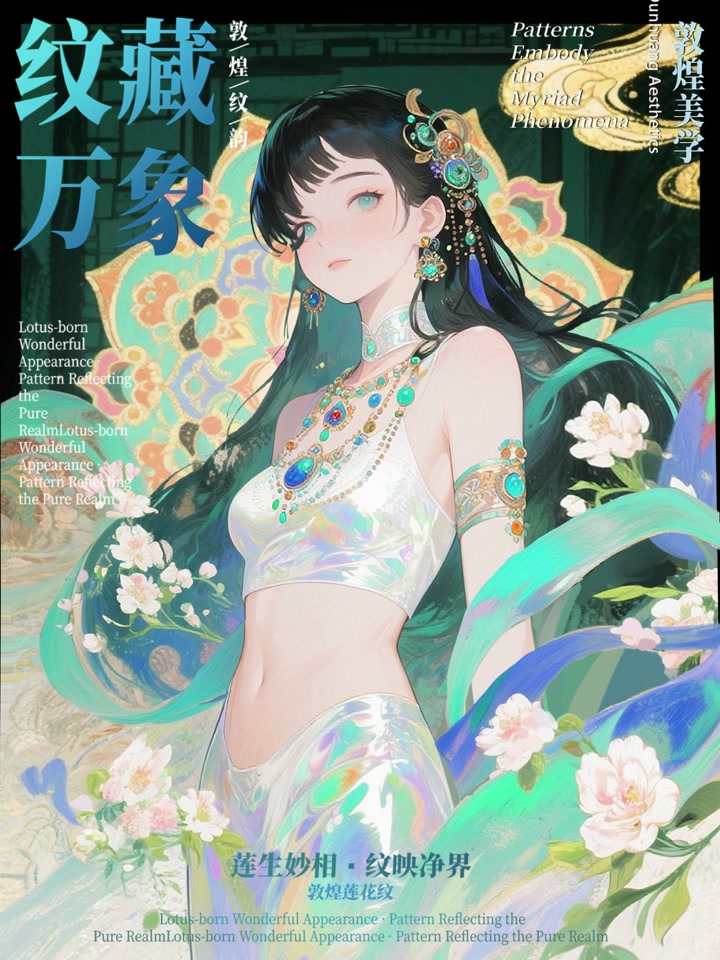 纹藏万象 · 青，完整画面