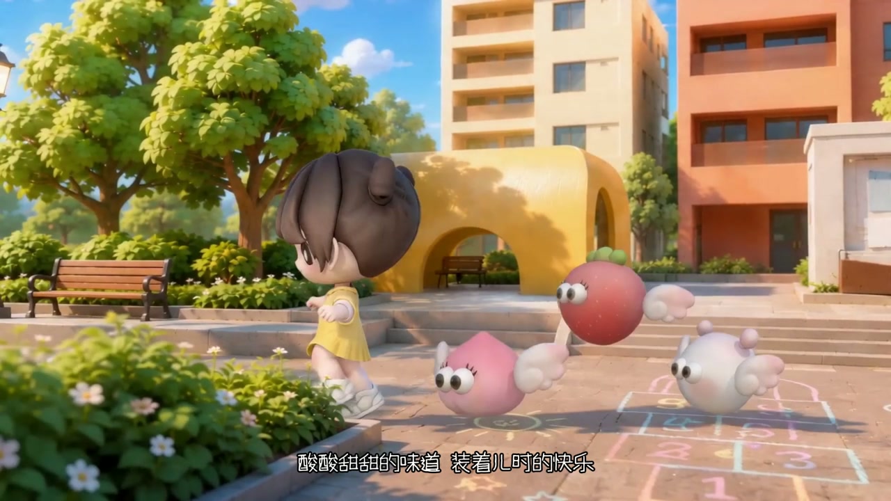 娃哈哈，加载你的无忧时刻，完整画面
